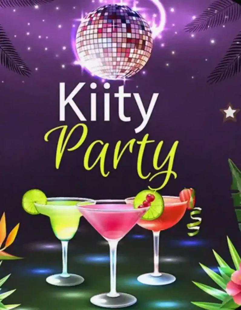Kitty party shayari image 