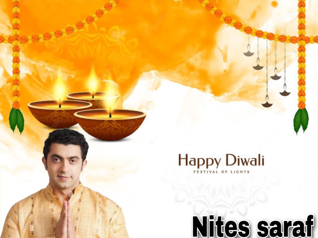 Diwali wishes poster kese bnaye